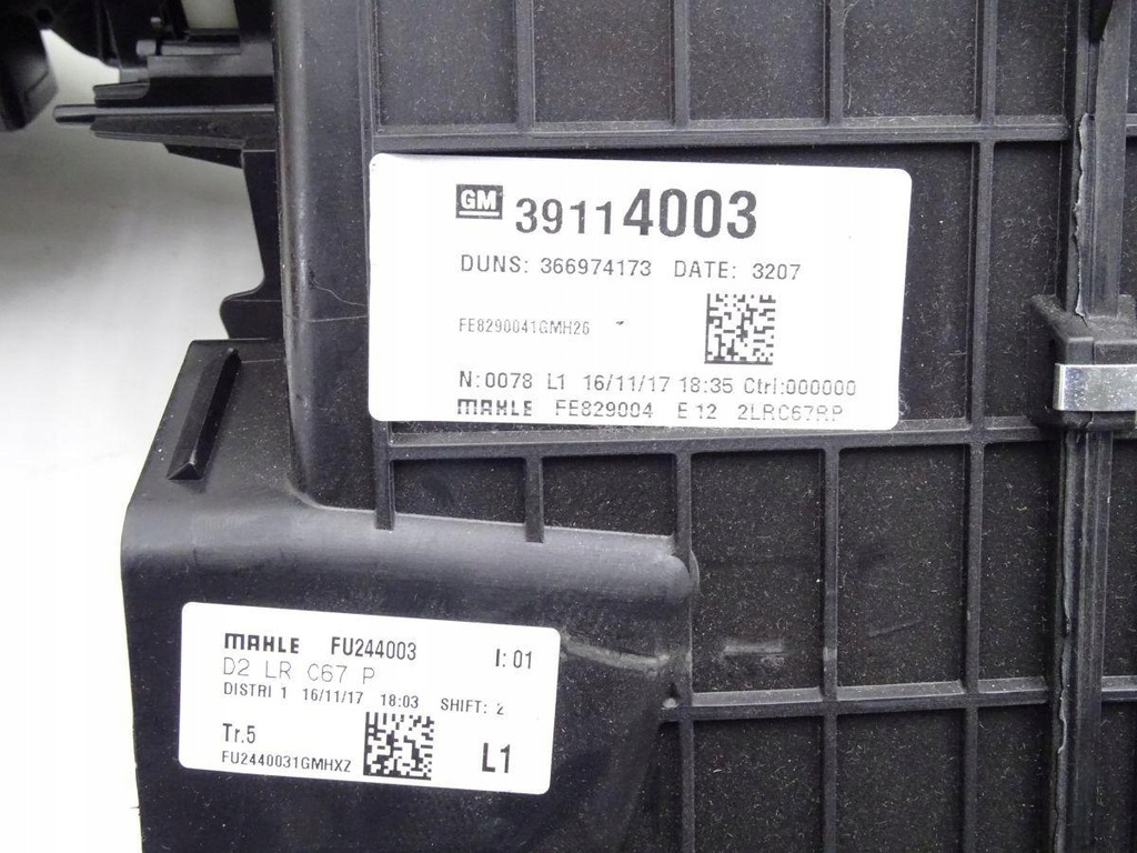 OPEL ASTRA K 15-22 ΘΕΡΜΟΣΙΦΩΝΕΣ ΠΕΡΙΒΛΗΜΑ ΑΓΓΛΙΚΑ 13433075 13279150 39114003 Product image