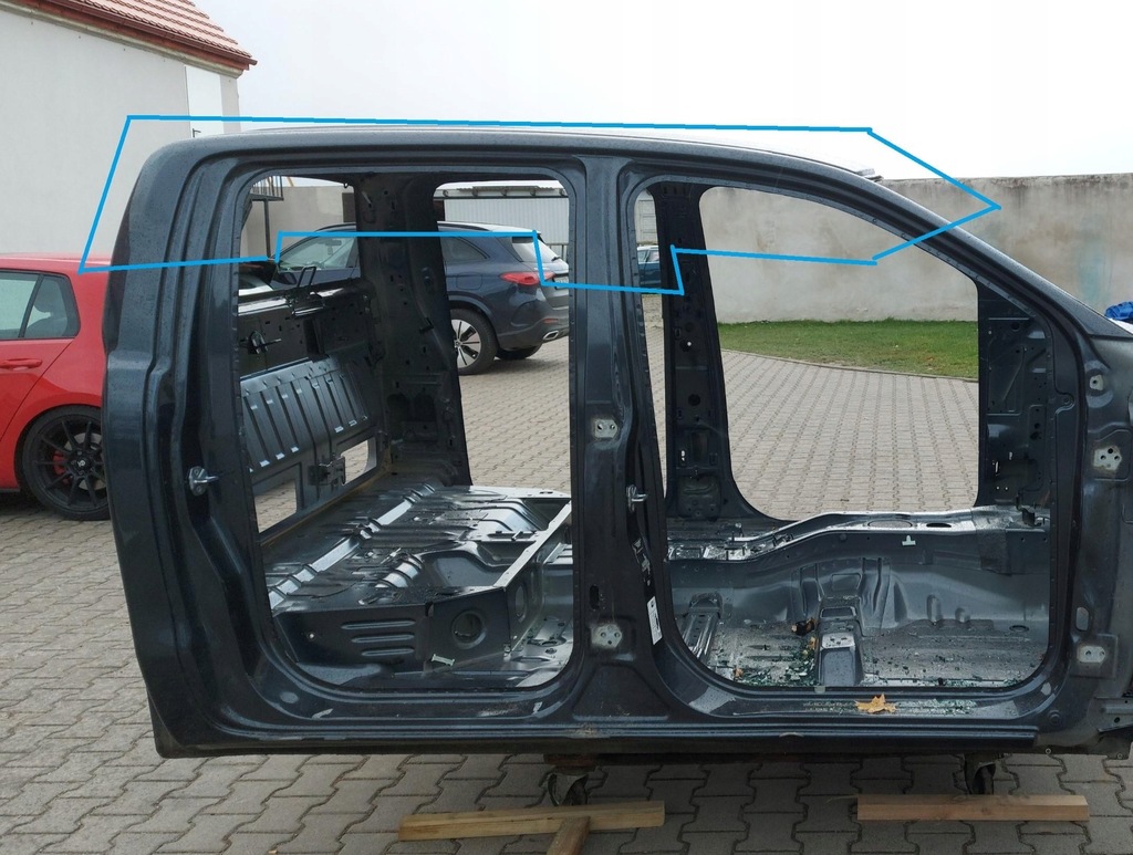 Ford Ranger IV LIFT 2022 κάλυμμα οροφής πάνελ οροφής γκρι προέλευση Wildtrak Product image