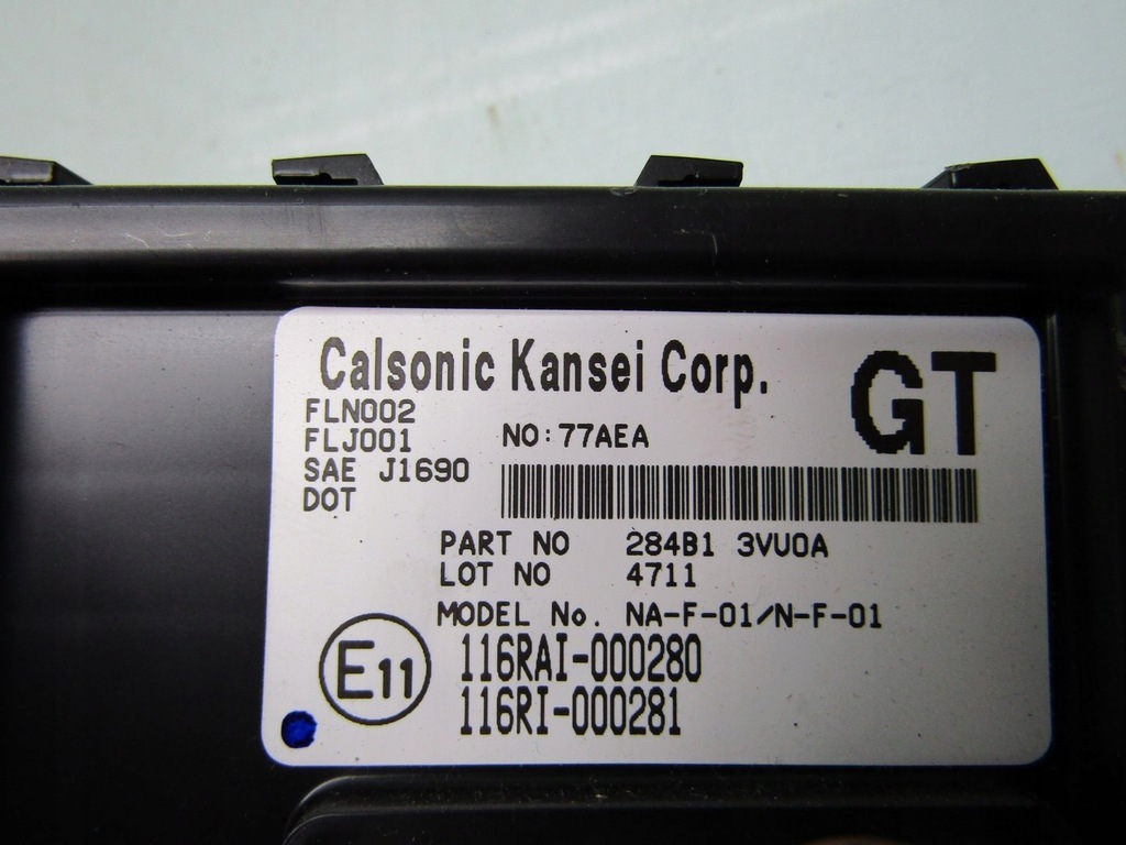 ΕΛΕΓΚΤΗΣ ΜΟΝΑΔΑΣ MICRA K13 14R BCM 284B13VU0A Product image