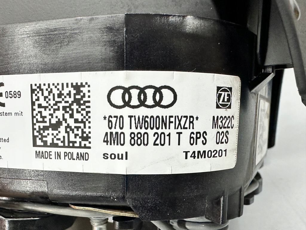 AUDI Q7 SQ7 Q8 SQ8 LIFT 4M DRIVER AIRBAG 4M0880201T Product image