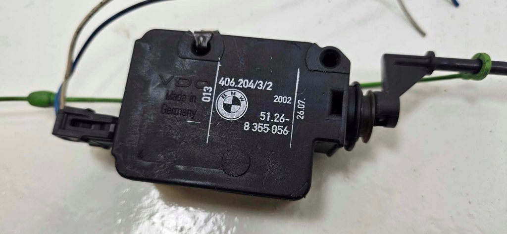 BMW X5 E53 ενεργοποιητής πτερυγίου πλήρωσης καυσίμου 8355056 Product image