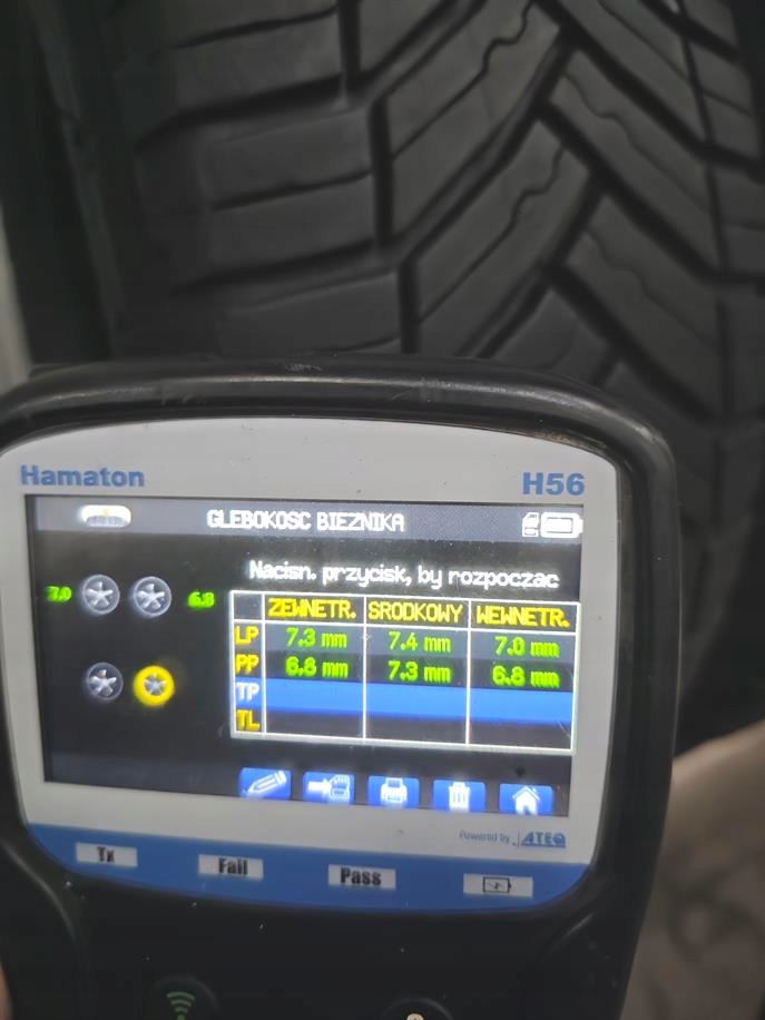 215/60r17c michelin 2022 όλα τα ελαστικά 7mm 7173 Product image