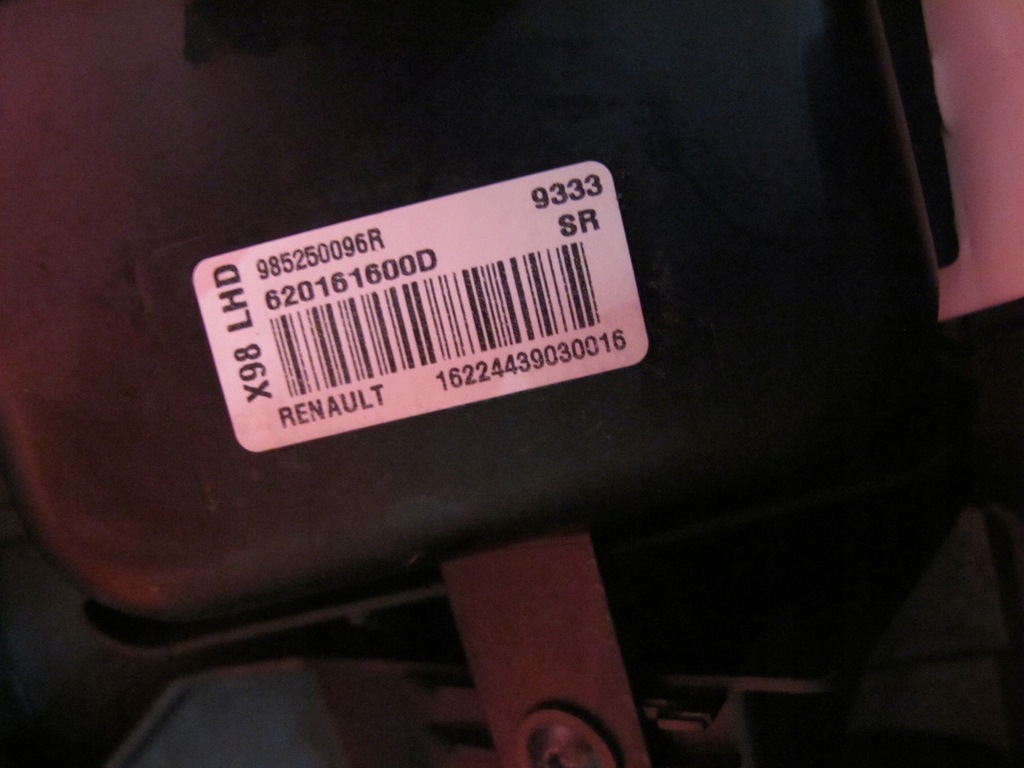 CLIO 4 IV AIRBAG PILLOWS ΠΑΝΕΛ ΚΟΝΣΟΛΑ COCKPIT Product image