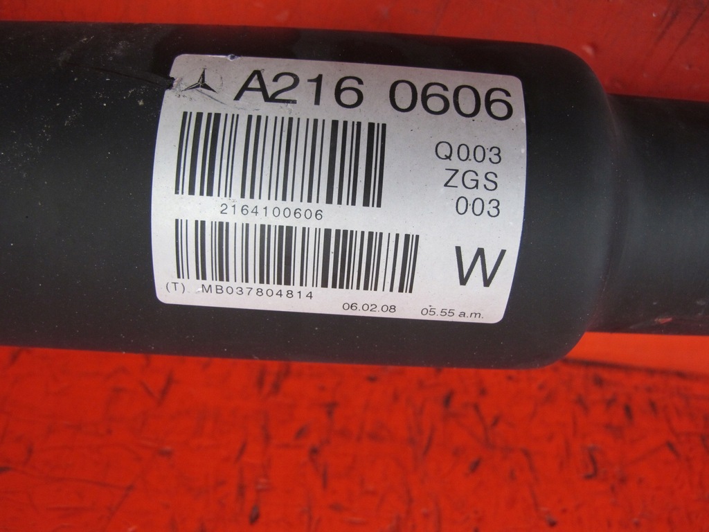 MERCEDES CL W216 C216 5.5 V8 ΑΞΟΝΑΣ ΚΙΝΗΣΗΣ Product image