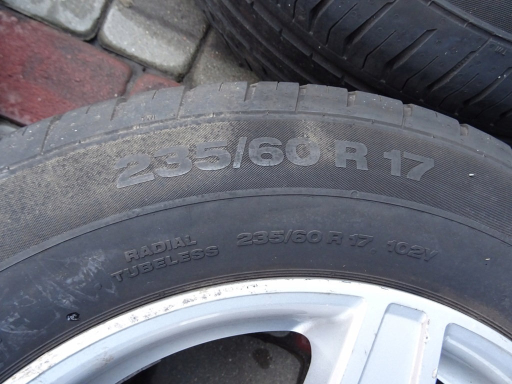 MERCEDES GLK ΖΑΝΤΕΣ ΜΕ ΕΛΑΣΤΙΚΑ 235/60 17 Product image