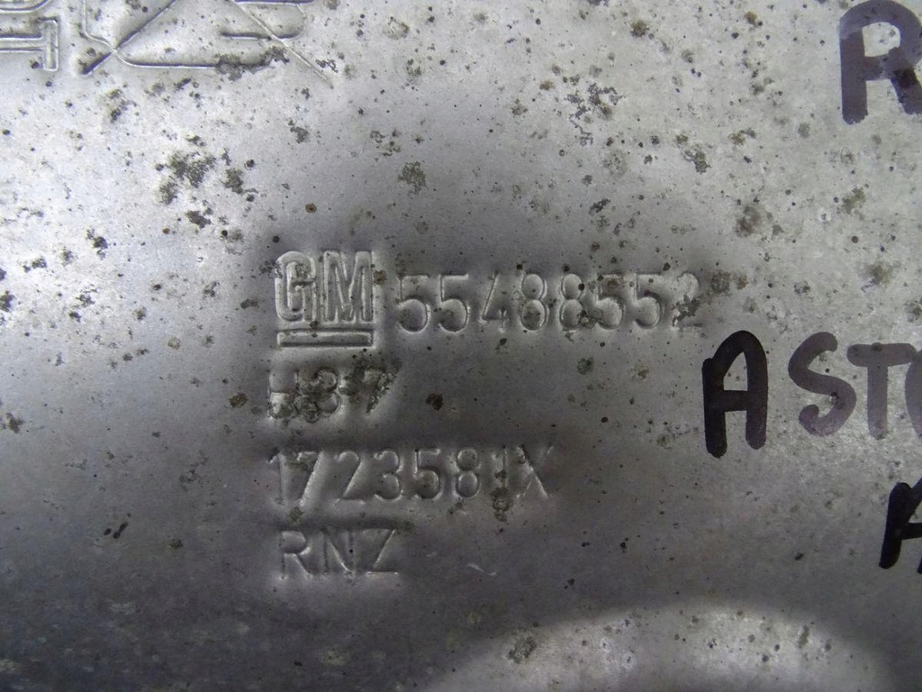 OPEL ASTRA K 15-19 1.6 CDTI DPF CATALYTIC HEAT SHIELD 55488552 Product image