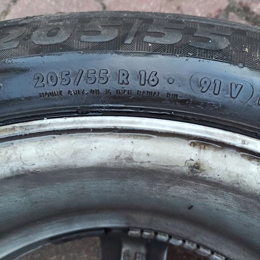 Ζάντες αλουμινίου Ελαστικά Borbet VW 16" 7J ET38 5x112 Original Product image