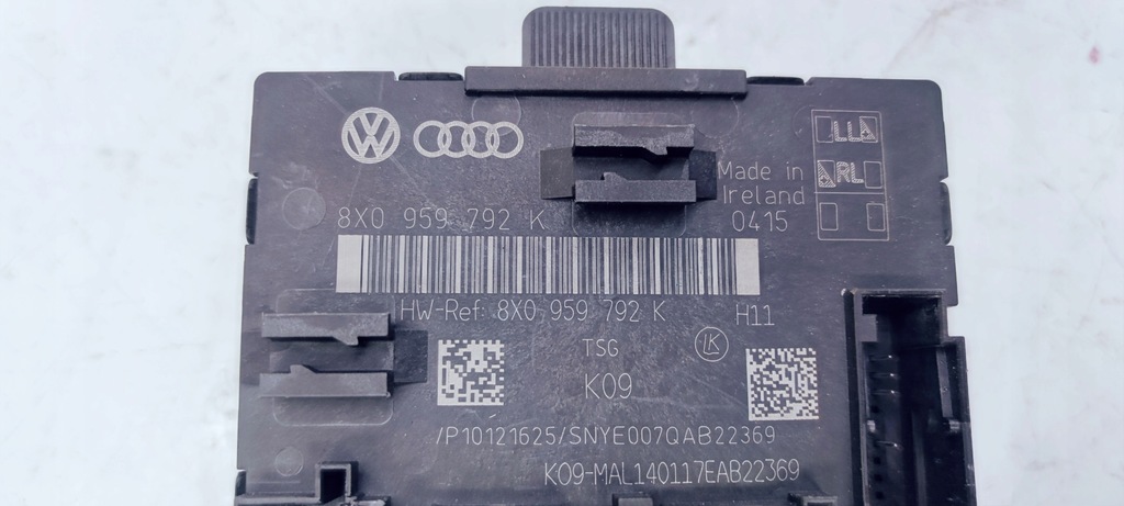 ΜΟΝΑΔΑ ΕΛΕΓΧΟΥ ΠΟΡΤΑΣ AUDI A1 8X Q3 8U 8X0959792K Product image