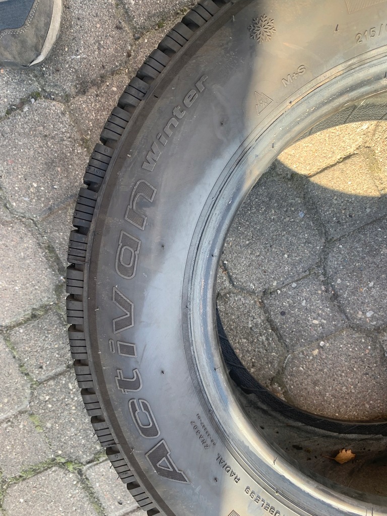 1 τεμ. BFGoodrich Activan Winter 215/65/15 C 8,6 mm Product image