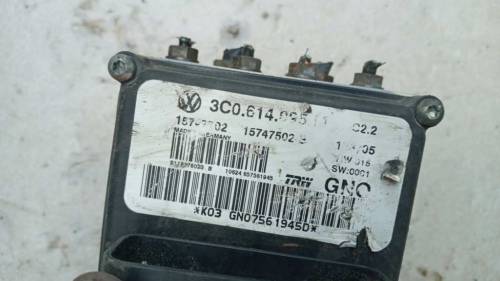 ΚΥΛΙΝΔΡΟΣ ΦΡΕΝΟΥ ABS PASSAT B6 3C0614095M Product image