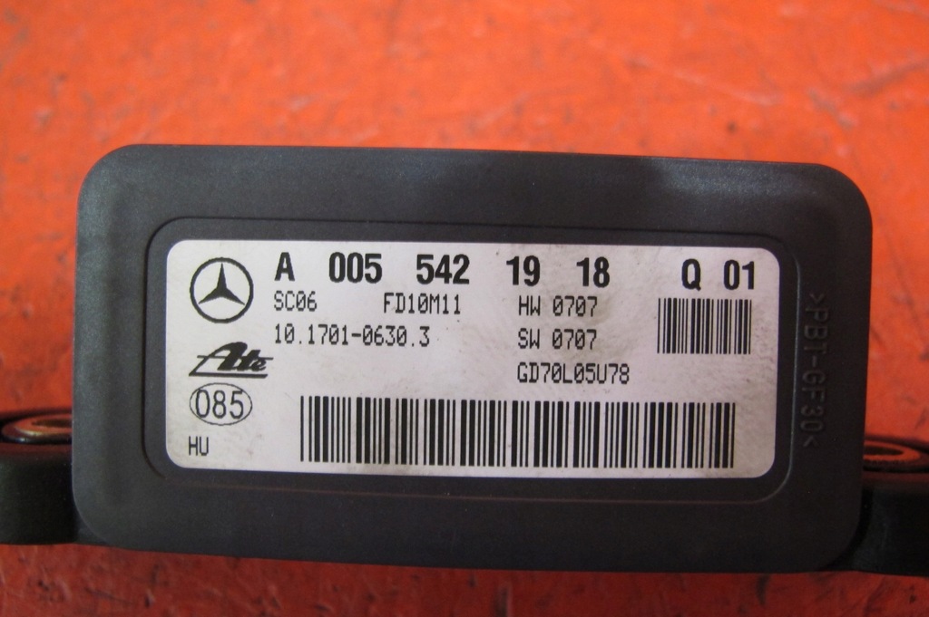 MERCEDES C-CLASS W204 204 204K S204 MODULE SENSOR ESP SENSOR A0055421918 Product image