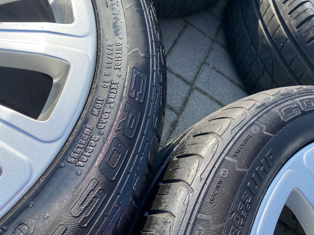 ΖΑΝΤΕΣ 20 MERCEDES 166 164 GLK ΣΕΤ ΜΕ ΕΛΑΣΤΙΚΑ Product image