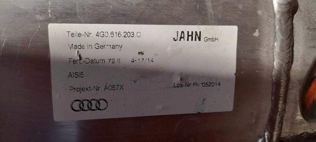 ΡΕΖΕΡΒΟΥΑΡ ΠΙΕΣΗΣ ΑΕΡΑ AUDI A6 C7 A7 4G 4G0616203C Product image