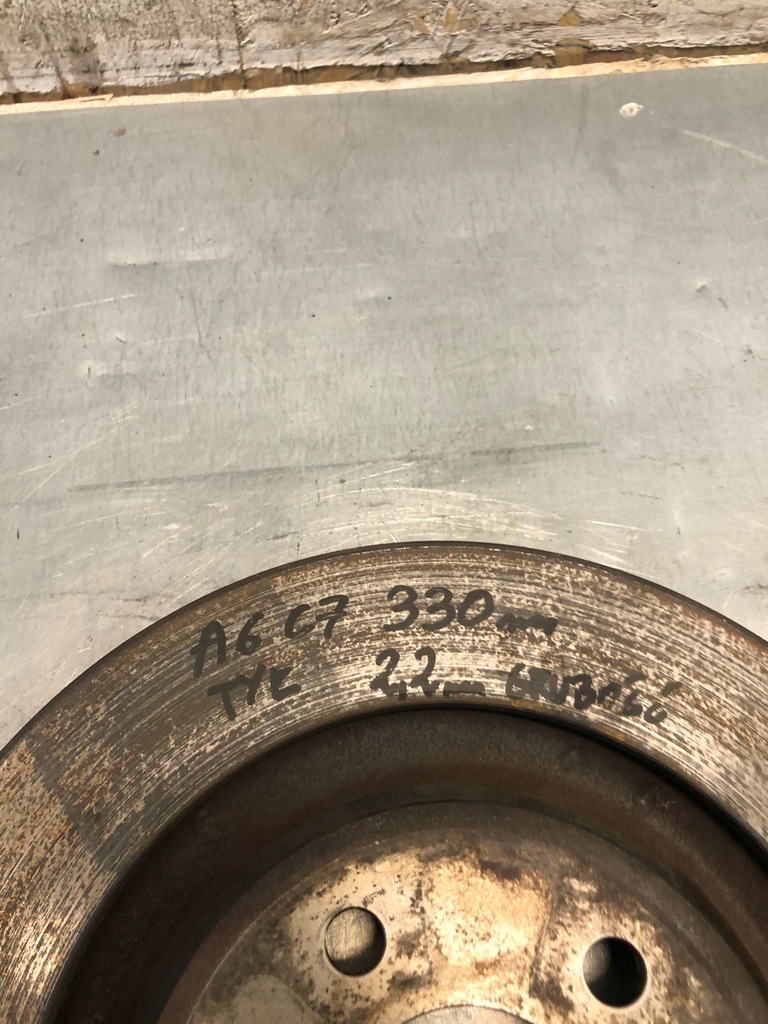 Πίσω φρένα Audi A6 C7 Σφιγκτήρες Brembo Discs 330mm μπλοκ αρχικό σετ Product image