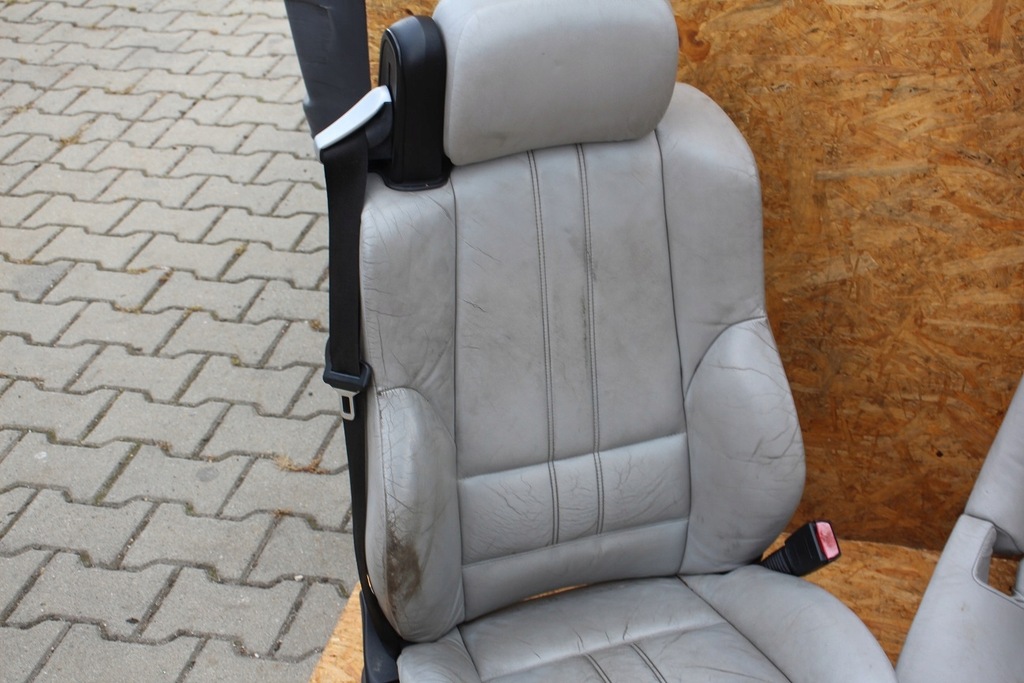 Καθίσματα καναπέ BMW e46 cabrio, αθλητικά καθίσματα από ανοιχτό δέρμα, ηλεκτρικά θερμαινόμενα σπορ καθίσματα Product image