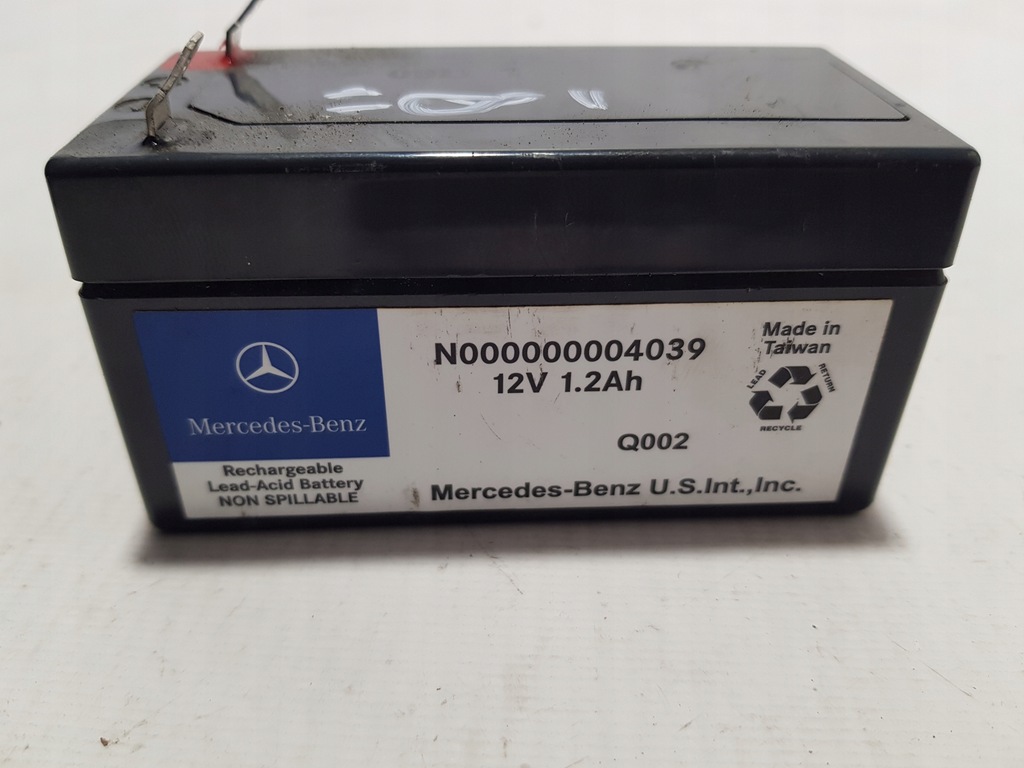 ΕΠΙΠΛΕΟΝ ΜΠΑΤΑΡΙΑ MERCEDES W164 W251 W212 X247 N000000004039 Product image