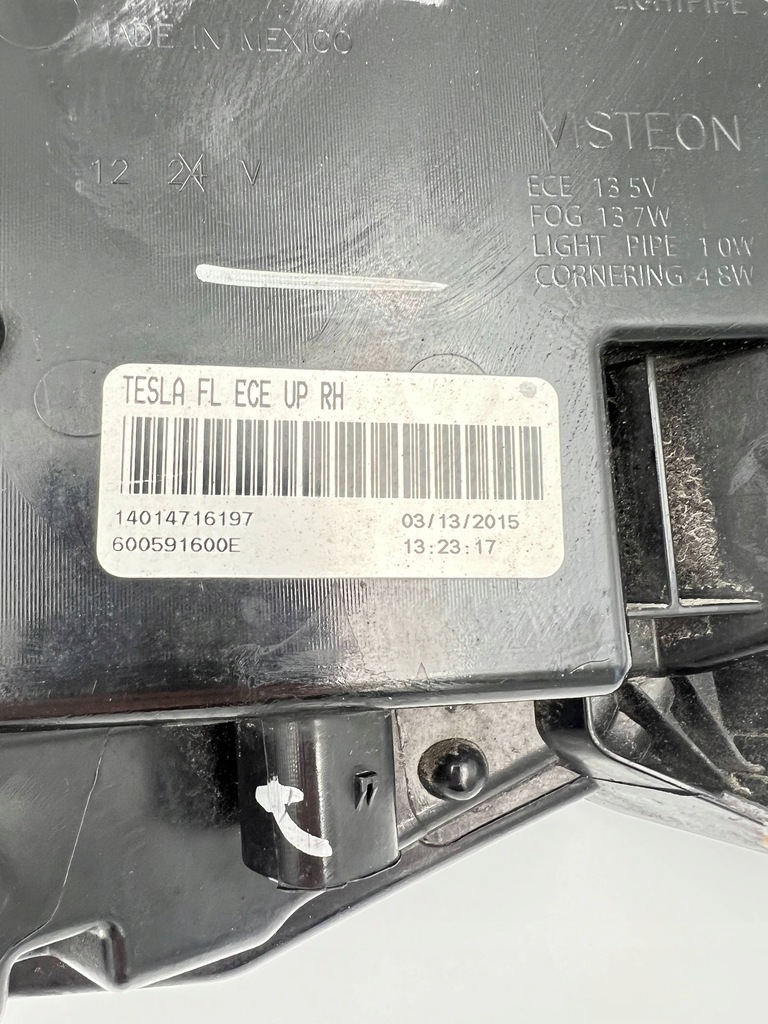 Tesla Model S 12-16 LED DRL Αλογόνου μπροστά δεξιά Product image