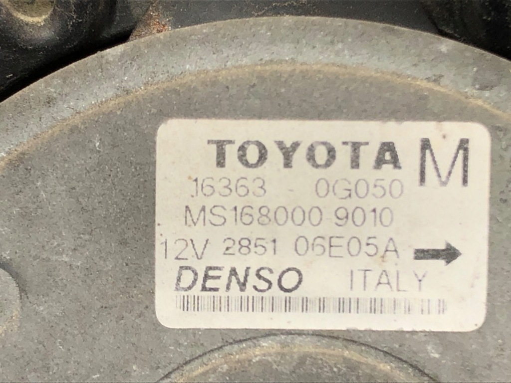 ΑΝΕΜΙΣΤΗΡΑ ΚΛΙΜΑΤΙΣΜΟΥ TOYOTA AVENSIS T25 16363-0G060 2.0 116HP Estate Product image