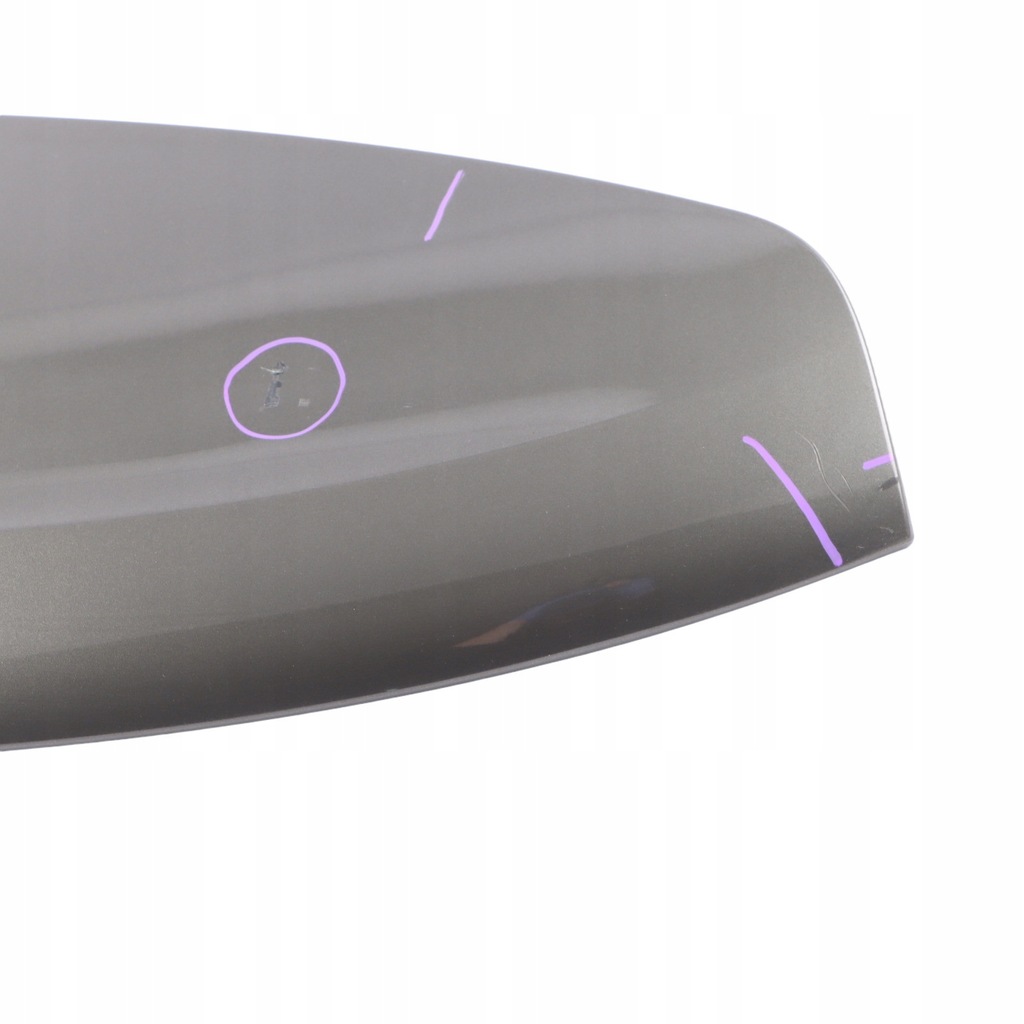 Mini r60 spoiler tulh ελαφρύ πίσω βασιλικό γκρίζο μεταλλικό Product image