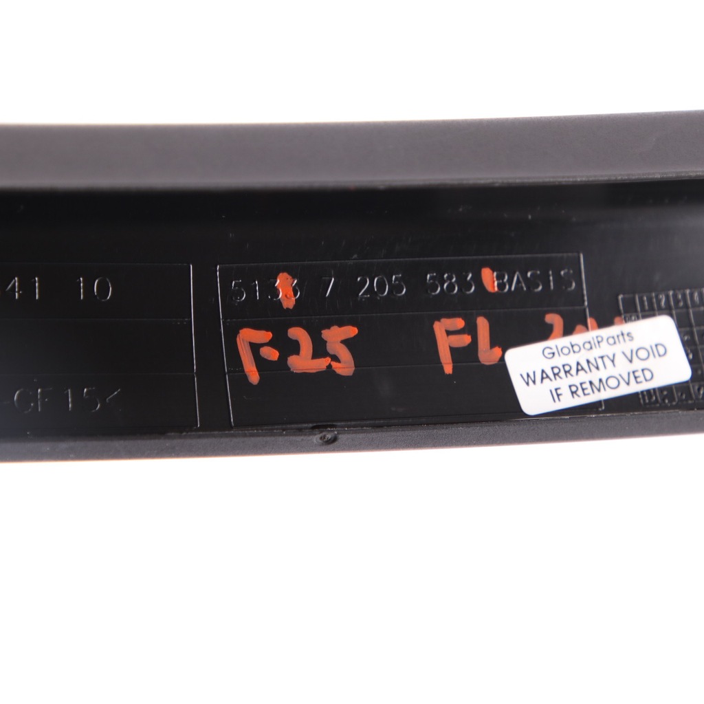 BMW X3 F25 Κάλυμμα πλαισίου αριστερής πόρτας 7205583 Product image