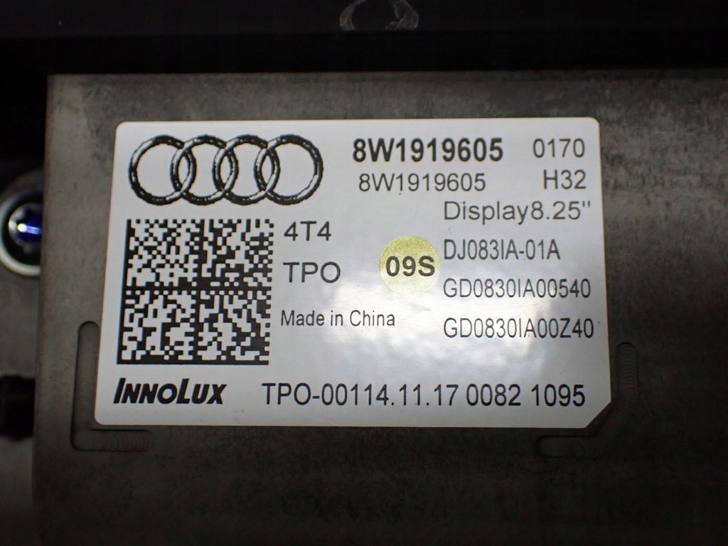 NAVI NAVI FACTRYCHA ORG 8W1919605 8W5035035B AUDI A4 B9 8W 18R Product image