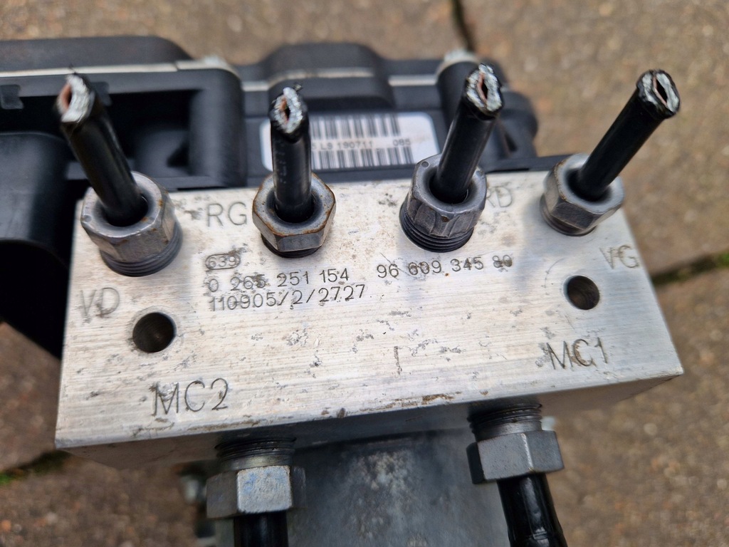 Citroen C4 Picasso και ανύψωση ABS 0265251154 0265951829 Product image