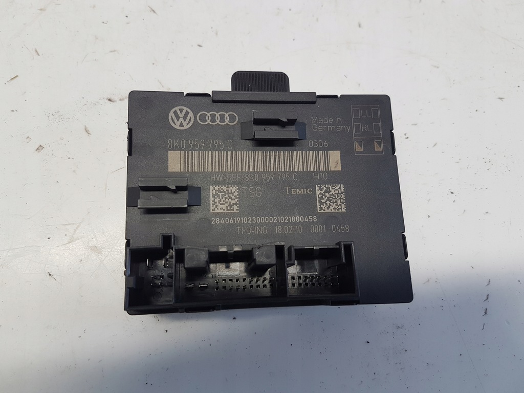 ΜΟΝΑΔΑ ΕΛΕΓΧΟΥ ΠΟΡΤΑΣ AUDI A4 B8 08 Product image