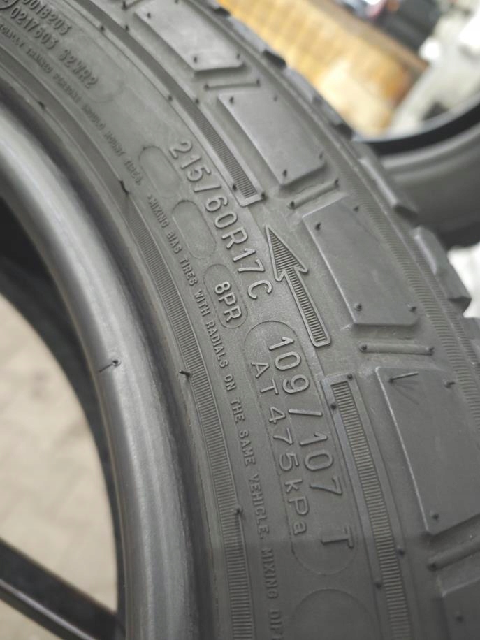 215/60r17c michelin 2022 όλα τα ελαστικά 7mm 7173 Product image