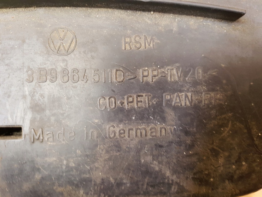 Κάλυμμα κορμού δαπέδου 2 τεμ. Σετ VW Passat B5 Station Wagon Product image