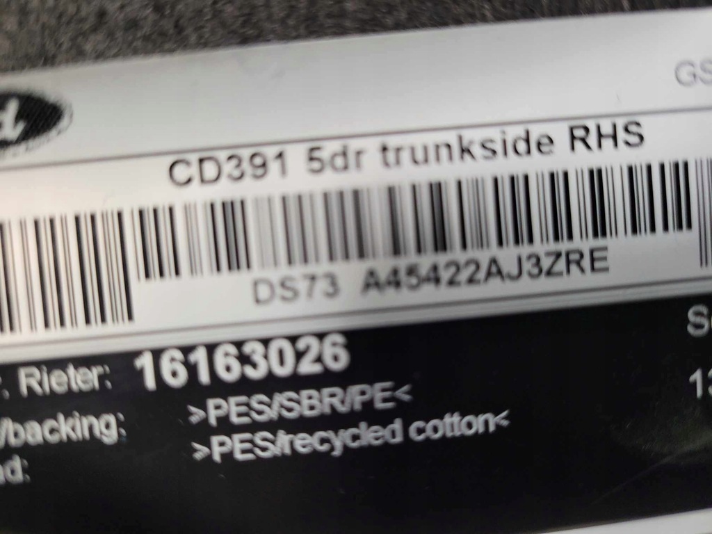 ΠΛΑΪΚΟΣ ΠΑΡΑΓΩΓΟΣ ΠΙΣΩ ΑΡΙΣΤΕΡΟ FORD MONDEO MK5 HB Product image