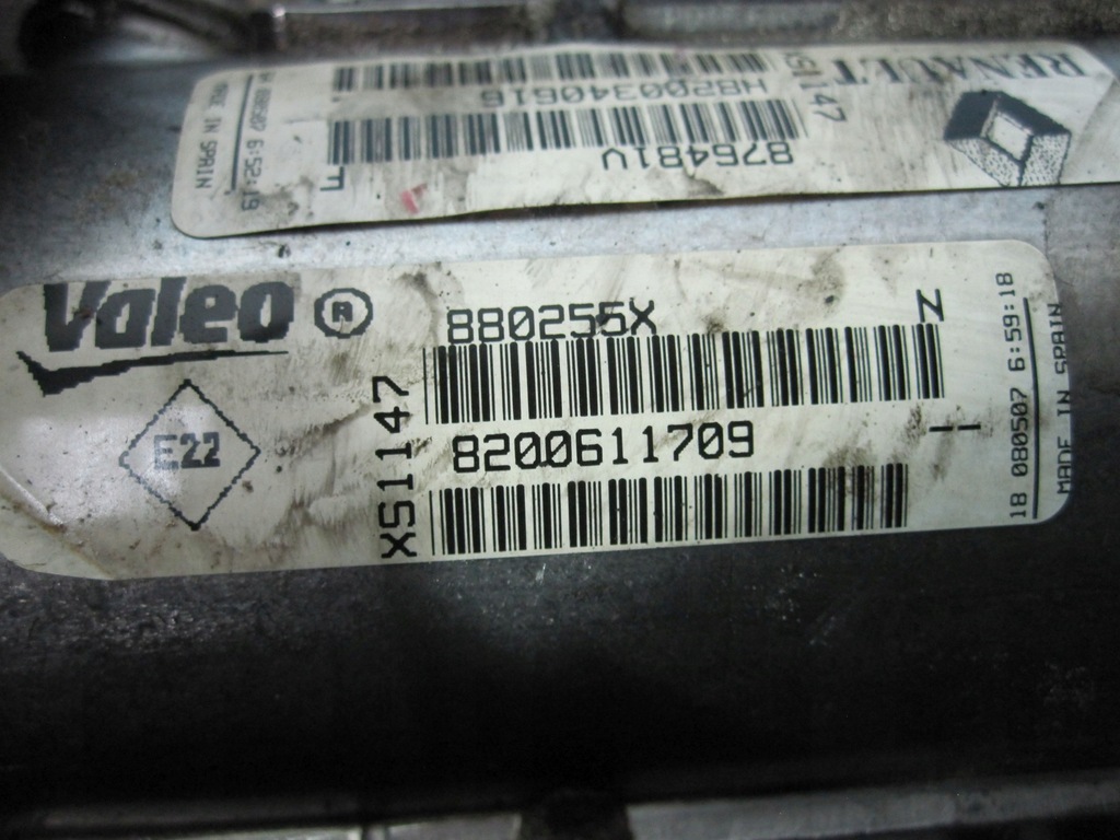 Traffic Vivaro 2.0 DCI M9R780 115km Αέγων EGR 8200611709 Product image