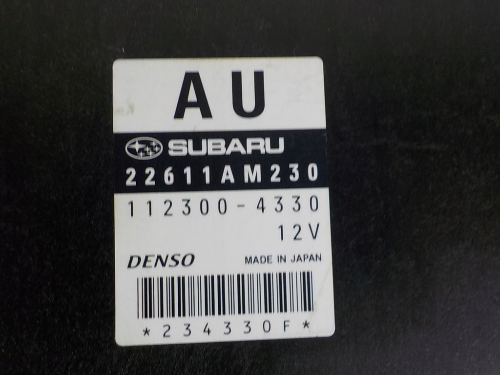 Subaru Forester II SG 2,5 T Kit Start 22611AM230 AU Product image