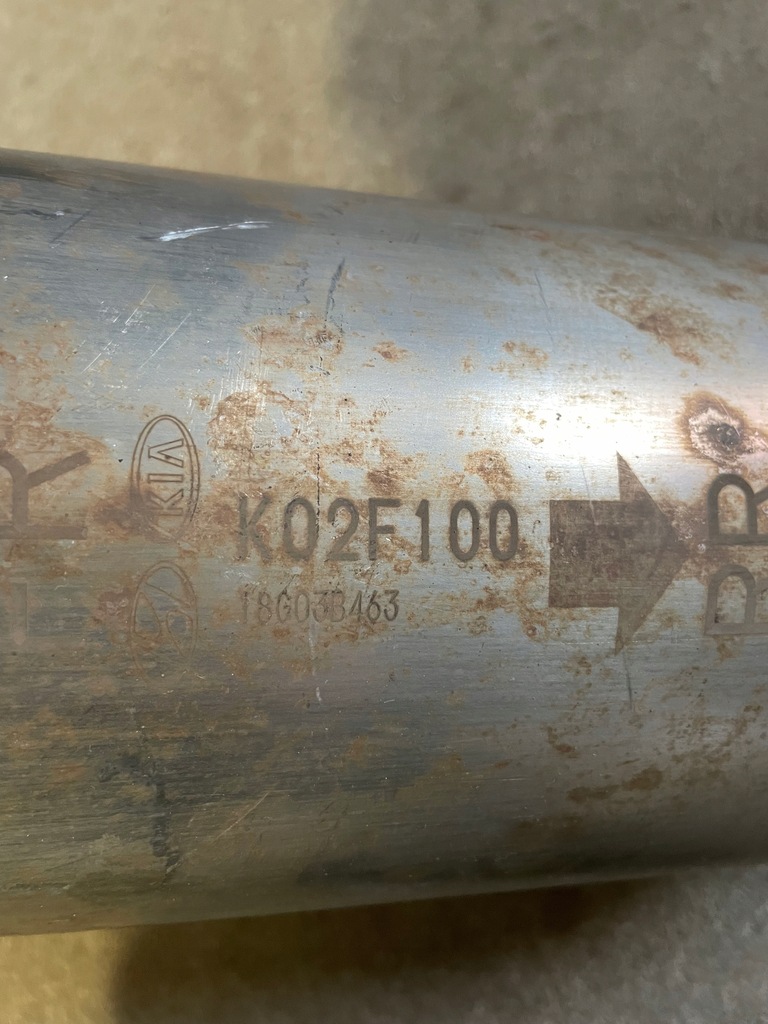 SANTA FE IV 2.0D DPF CATALYST K02F100 Product image
