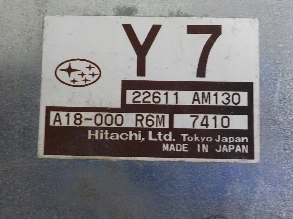 SUBARU LEGACY IV 2.0 STARTER KIT 22611AM130 Y7 Product image