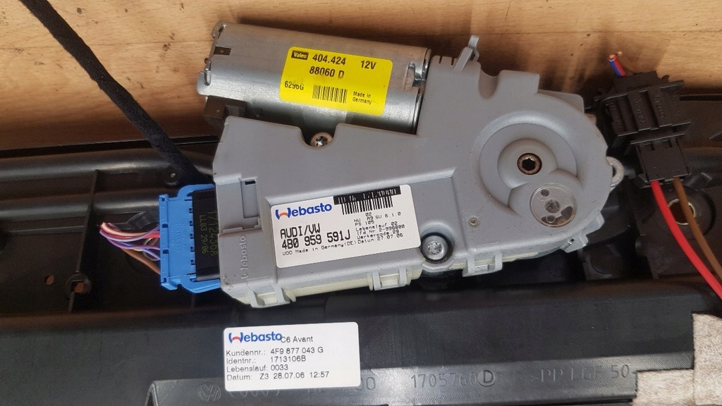 ΗΛΙΟΡΟΦΗ AUDI A6 C6 LIFT Product image