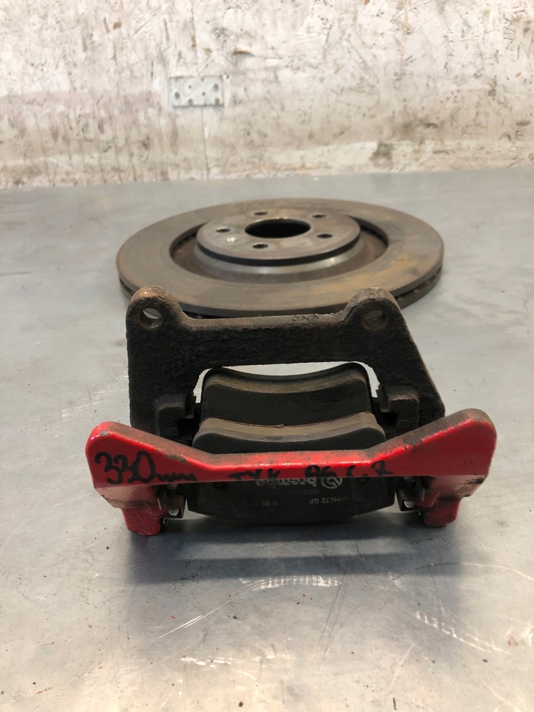 Πίσω φρένα Audi A6 C7 Σφιγκτήρες Brembo Discs 330mm μπλοκ αρχικό σετ Product image