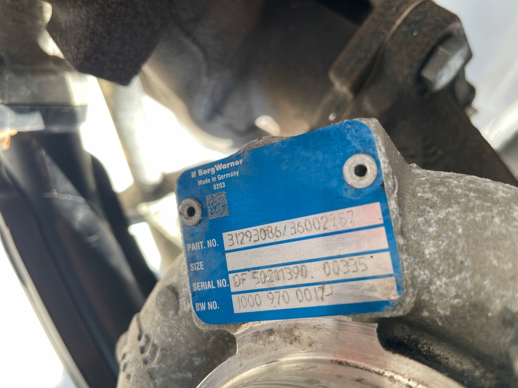 VOLVO S60 S80 XC60 2.4 D5 BiTurbo στρόβιλος Product image