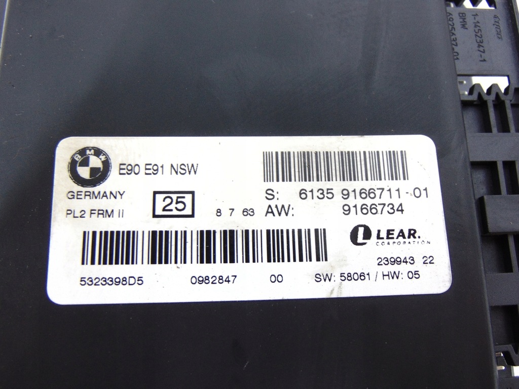 ΜΟΝΑΔΑ ΕΛΕΓΧΟΥ ΦΩΤΩΝ 9166711 BMW 3 E90 E91 Product image