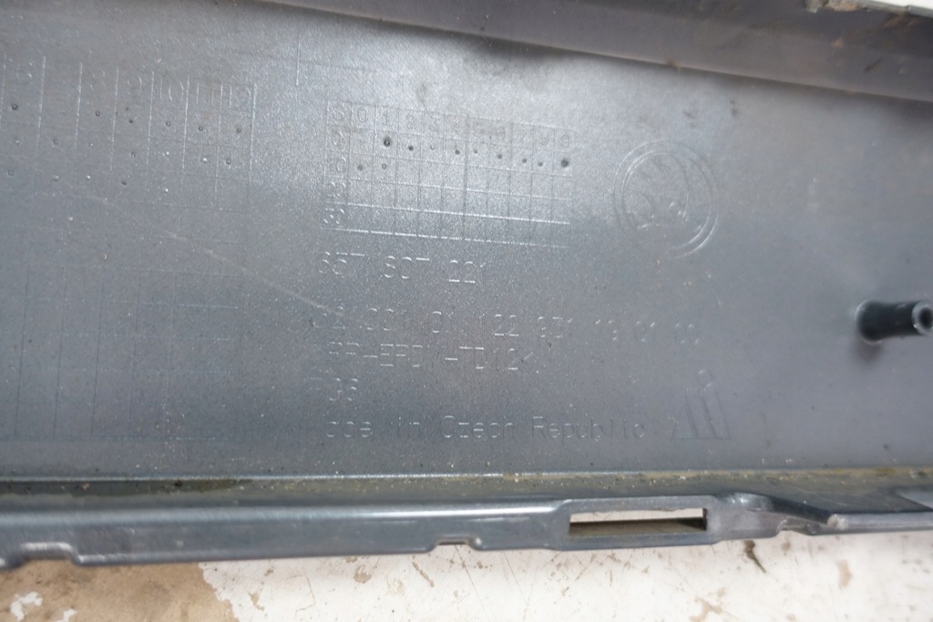 Skoda Scala 657 2019- Μπροστινό προφυλακτήρα 657807221 Product image