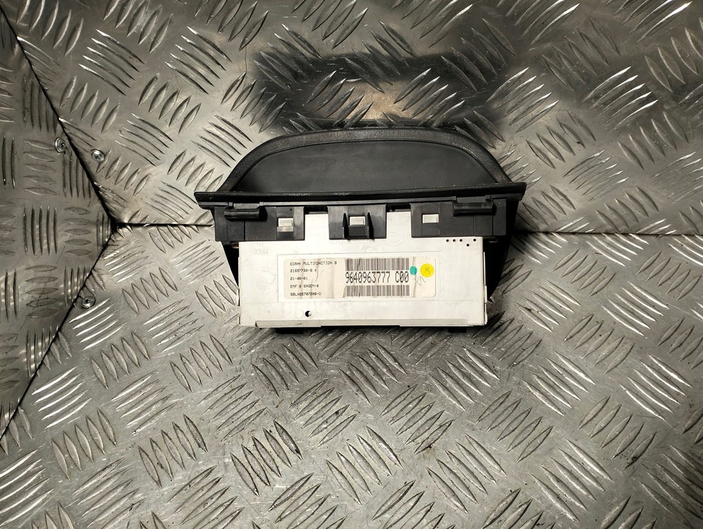Ραδιοφωνική οθόνη Peugeot 307 9640963777 Product image