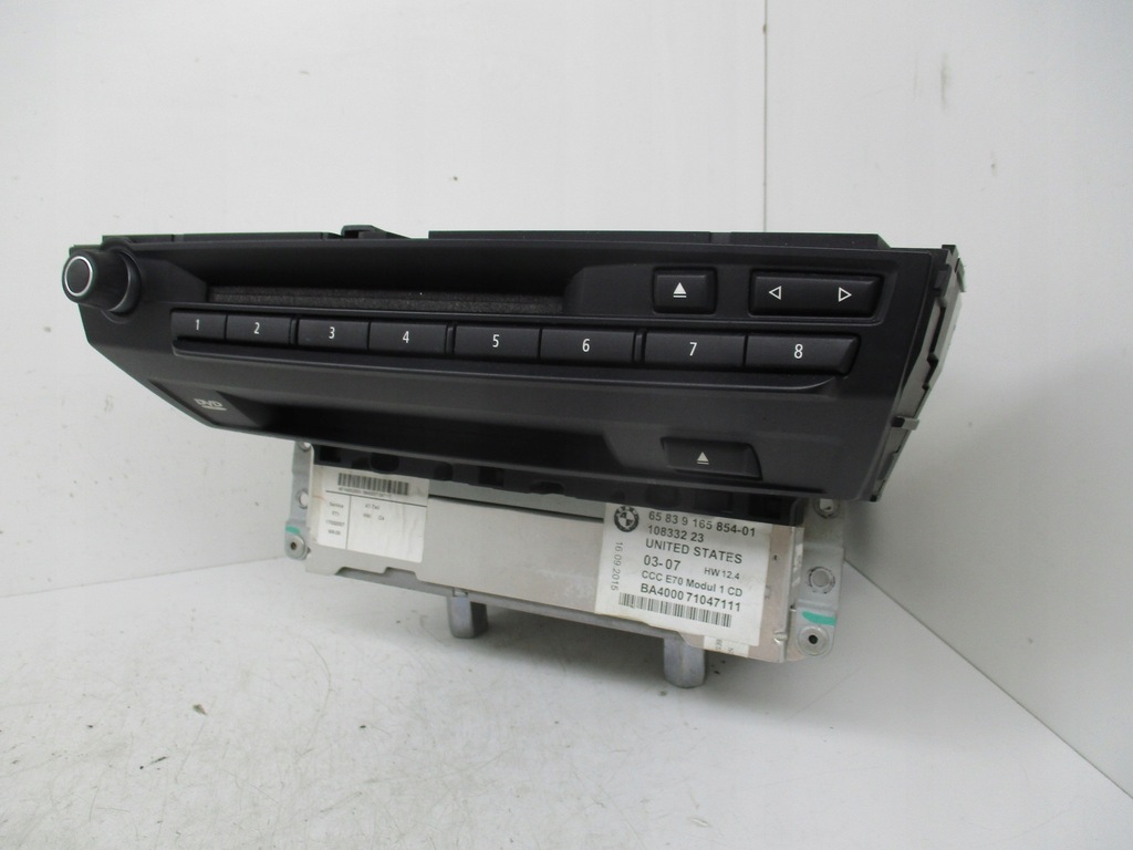 Μονάδα ανάγνωσης πλοήγησης BMW X5 E70 CCC 9165854 9133784 Product image