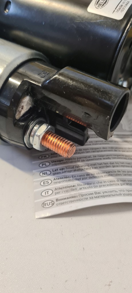 Μίζα HELLA 8EA 012 527-551 Audi Seat Skoda Volkswagen 12 V 2 τρύπες Product image