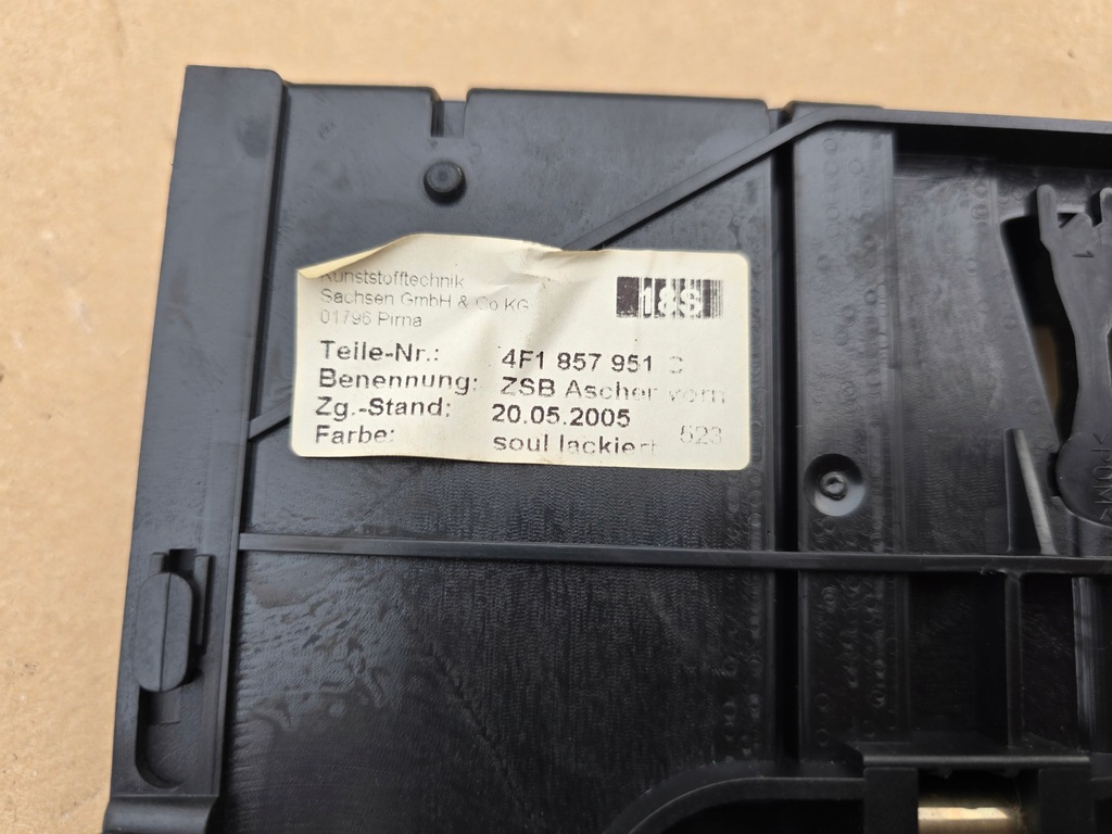 Audi A6 C6 2004-2011 Μπροστινή σήραγγα Product image