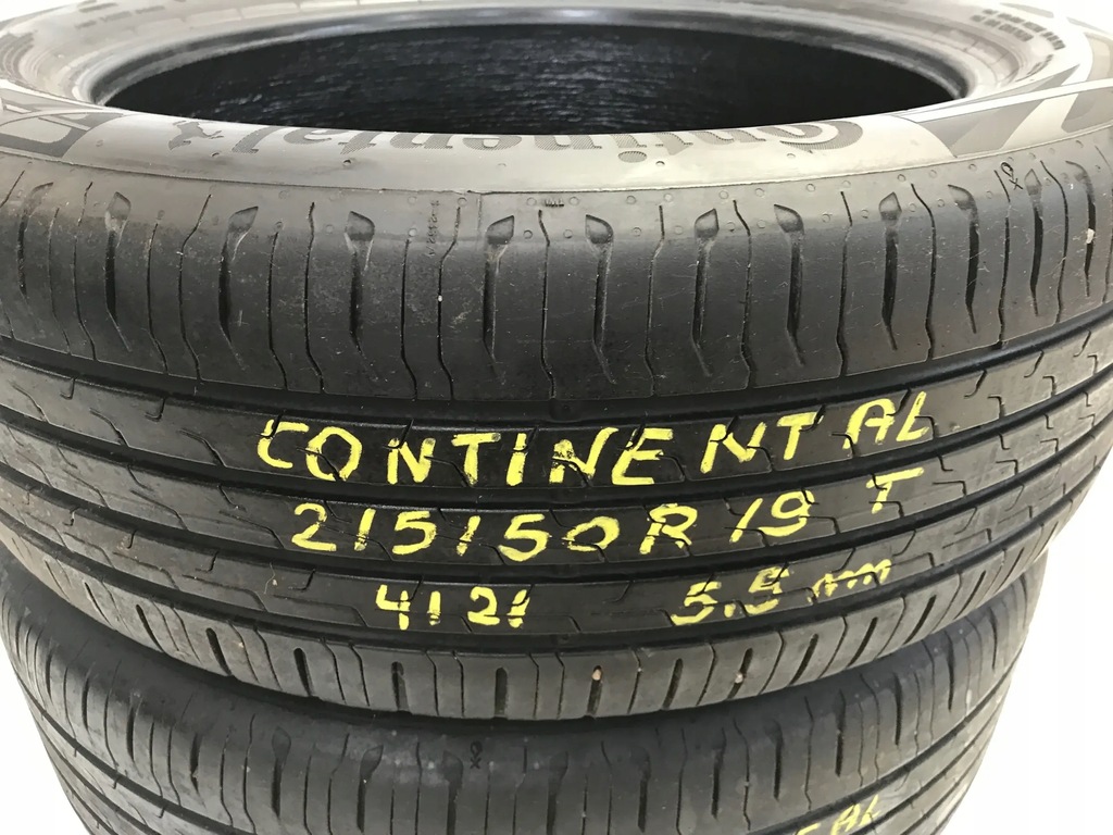 OPONA OPONY CONTINENTAL ECOCONTACT 6 215/50 R19 93T 5,5 MM 2021 Product image