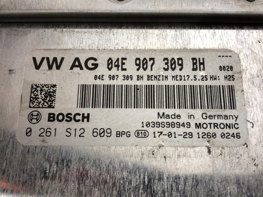 SKODA OCTAVIA III 04E907309BH 1.4 Μονάδα μονάδας 150 χλμ. Product image
