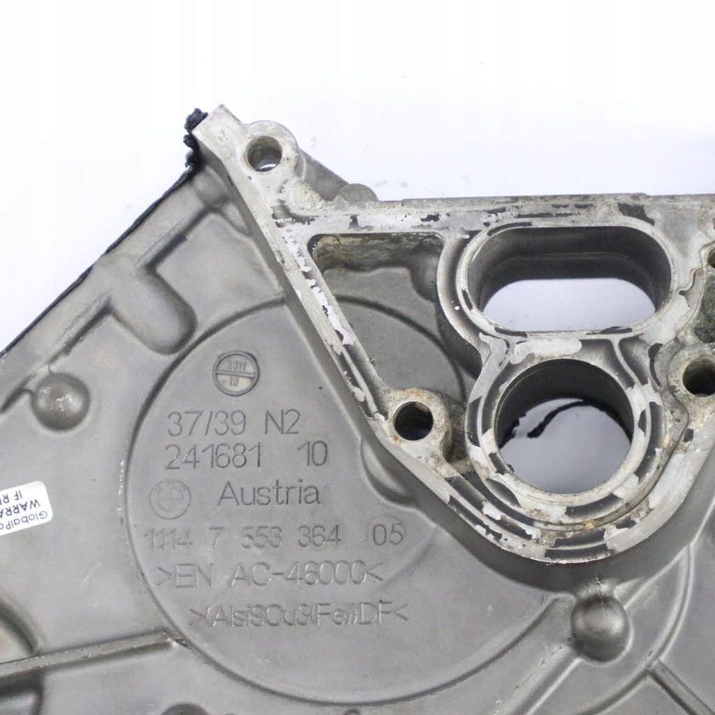 BMW F10 F11 F13 E70 N63 Κάτω κάλυμμα χρονισμού 7553364 Product image