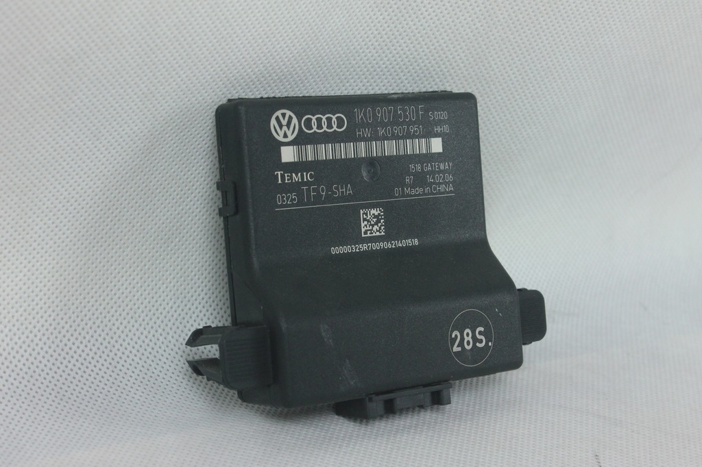 Μονάδα ελεγκτή πύλης Audi VW Skoda Octavia II 1.9 BXE Seat 1k0907530f Product image