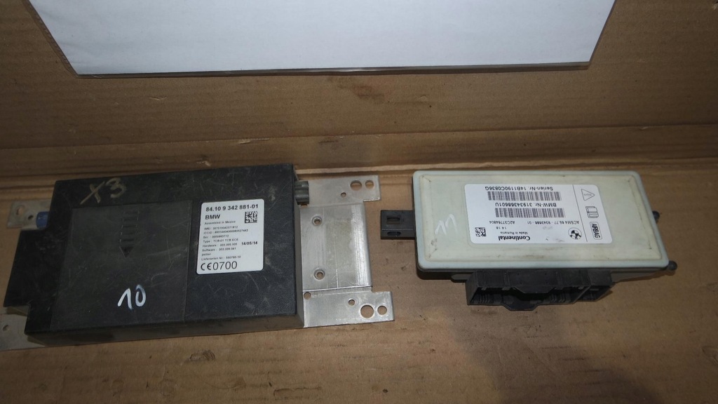 ΜΟΝΑΔΑ ΕΛΕΓΧΟΥ BLUETOOTH AIRBAG BMW X3 F25 A2C37764804 9343688 Product image
