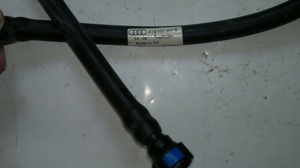 VW AUDI WASHER HOSE 4G0955667B Product image