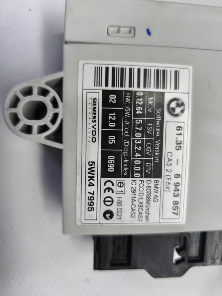 ΜΟΝΑΔΑ ΕΛΕΓΧΟΥ ΘΗΚΟΥ BMW E61 6943857 Product image